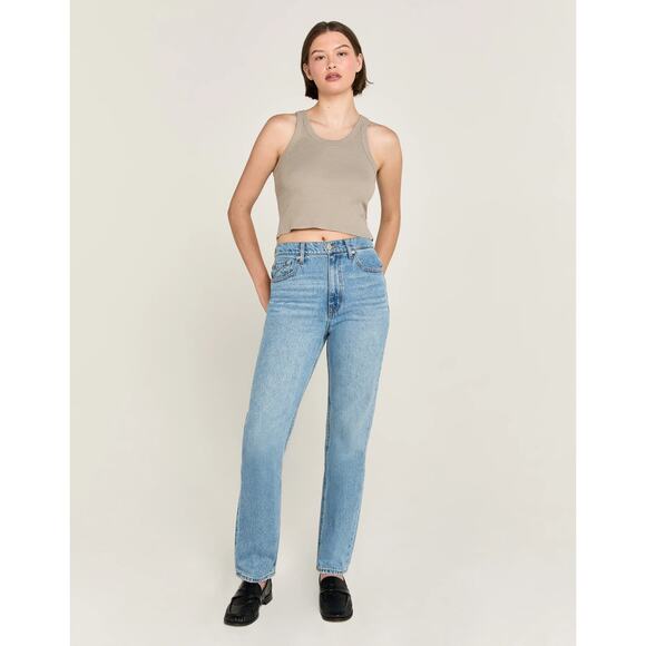 Unpublished Sloane Cotton High-Rise Cigarette Jeans Miracle Mile Women's Size 26 - Picture 1 of 11